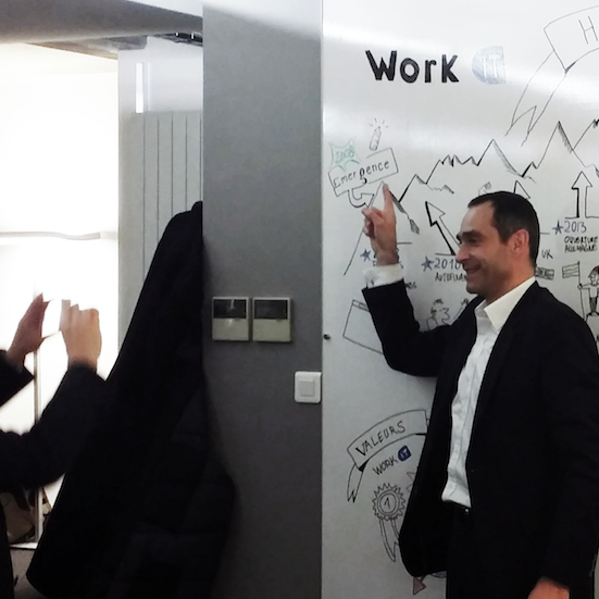 photo de la première séquence de facilitation graphique