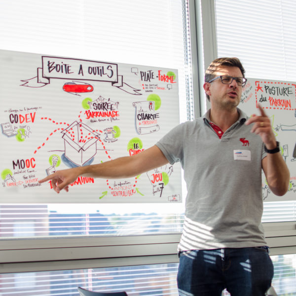 Animer un séminaire avec des supports visuels (photo)