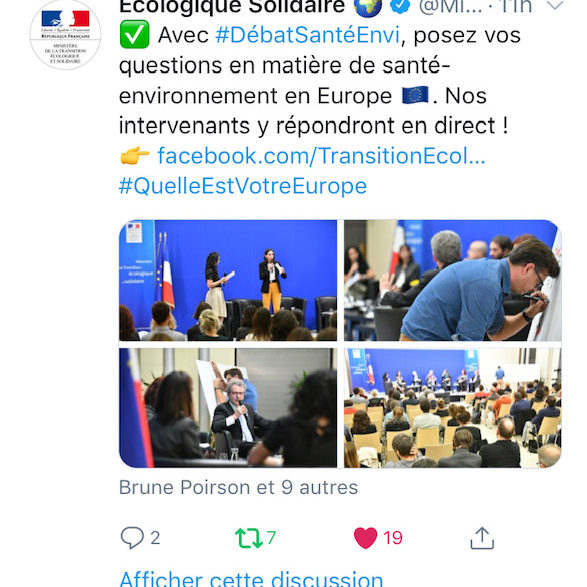 facilitation graphique en direct dans un ministère