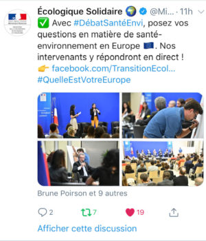 live scribing dans un ministère