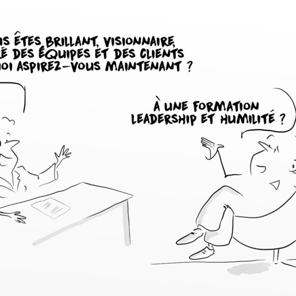 dessin humoristique sur la réussite