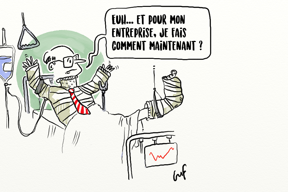 dessin illustratif réalisé par Guf