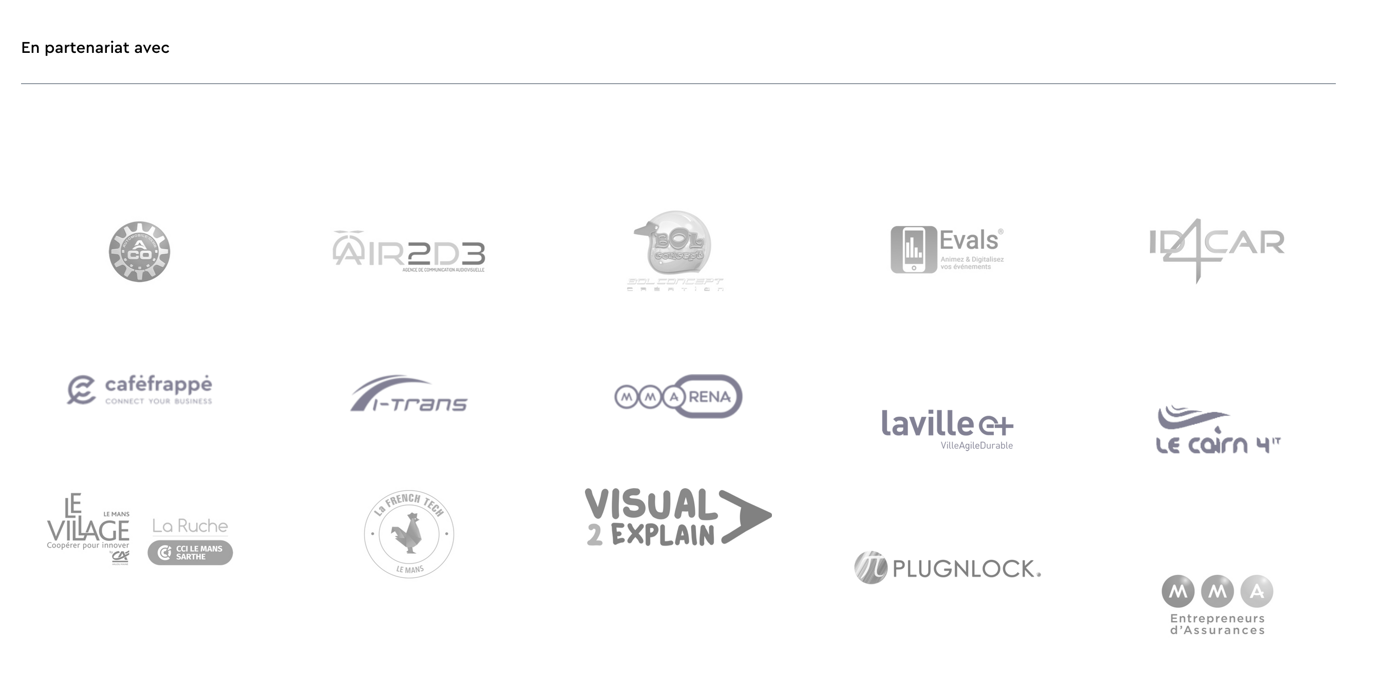 partenaires de l'événement Xmobility 2019.