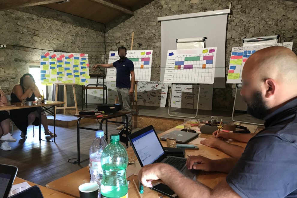 Les supports visuels aident les groupes à mieux travailler ensemble, à partager une vision commune de l'objectif.